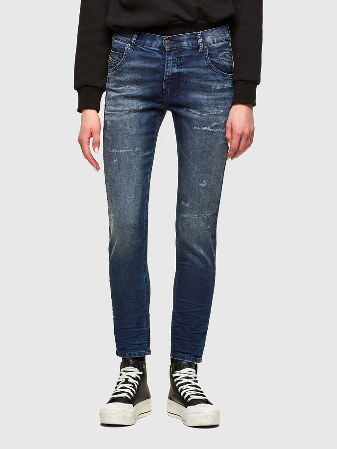 KRAILEYBNE  Sweat jeans modré