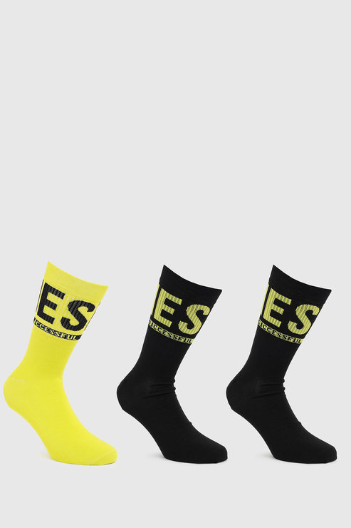 Ponožky - Diesel SKMRAYTHREEPACK  SOCKS viacfarebné