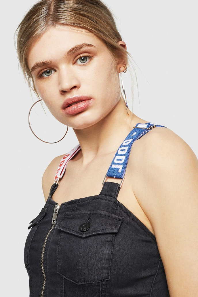 Diesel DOTTIENE Overalls tmavomodro-čierny