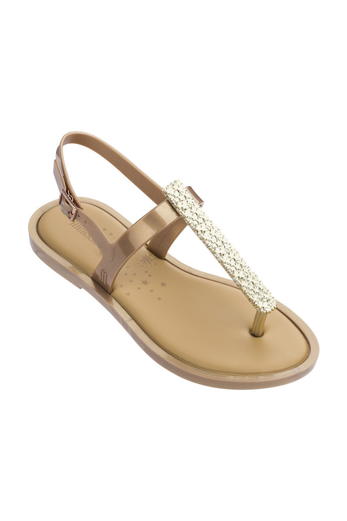 MELISSA SLIM SANDAL II AD zlaté