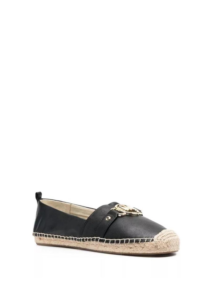 FLAT RORY ESPADRILLE čierne