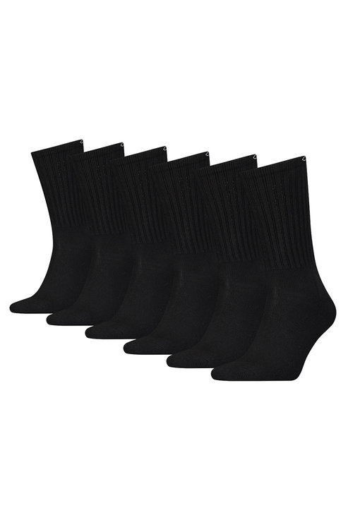 Ponožky - CK MEN CREW 6P ANTONIO čierne