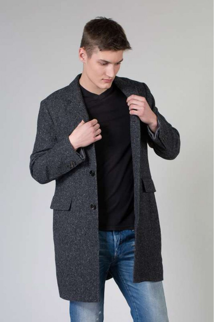 JOSHUA COAT sivá