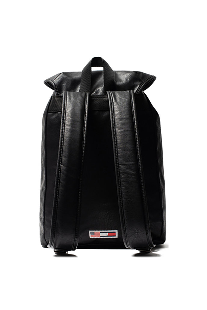 TJM HERITAGE LEATHER BACKPACK čierny