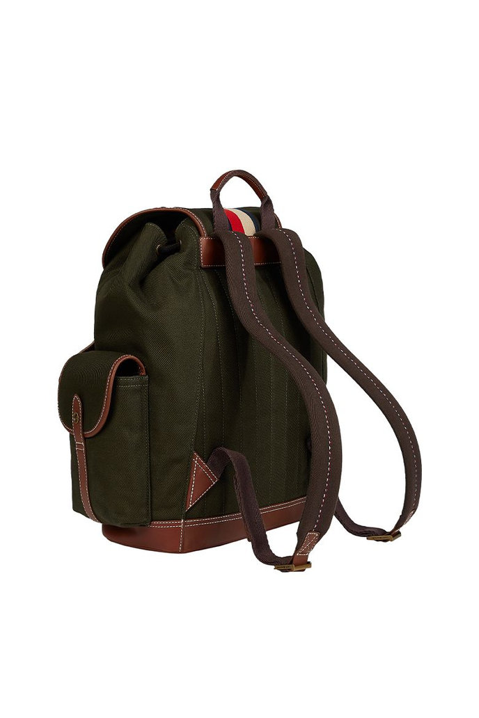 TH HIGHLIGHT ECO CANVAS BACKPACK zelený
