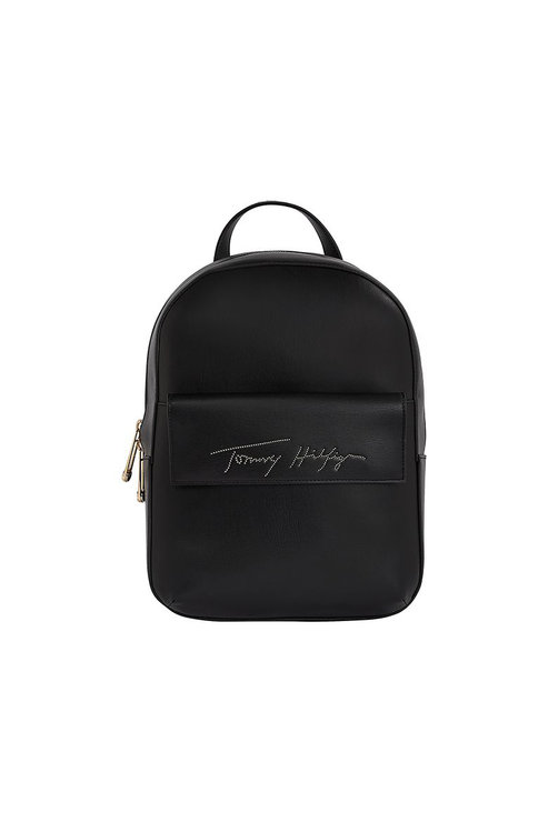 Batoh - ICONIC TOMMY BACKPACK SIGNATURE čierny