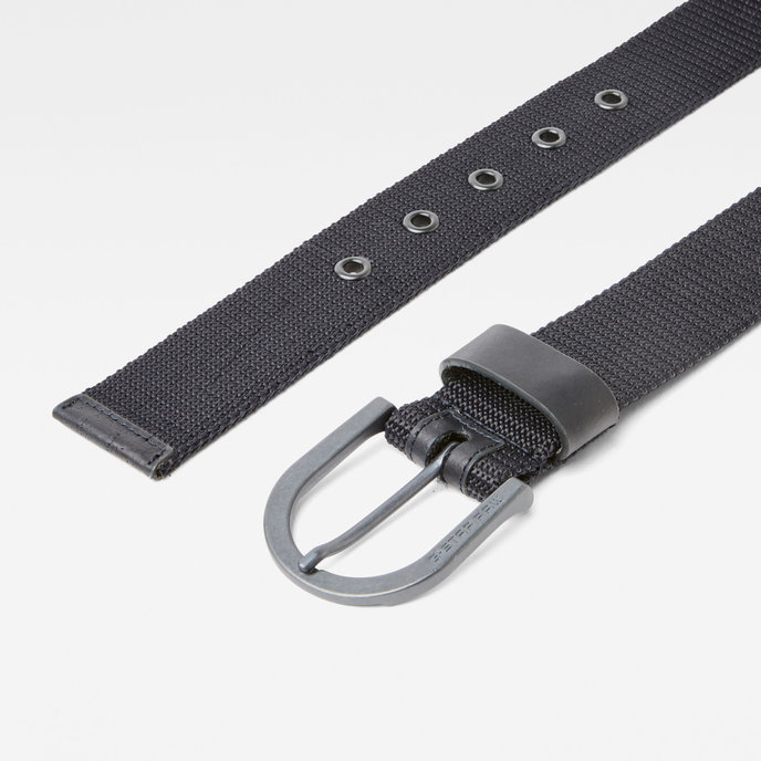 G-STAR Stalt webbing belt čierny