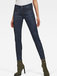 G-STAR Lynn Zip Mid Skinny Ankle Wmn NEW tmavomodré