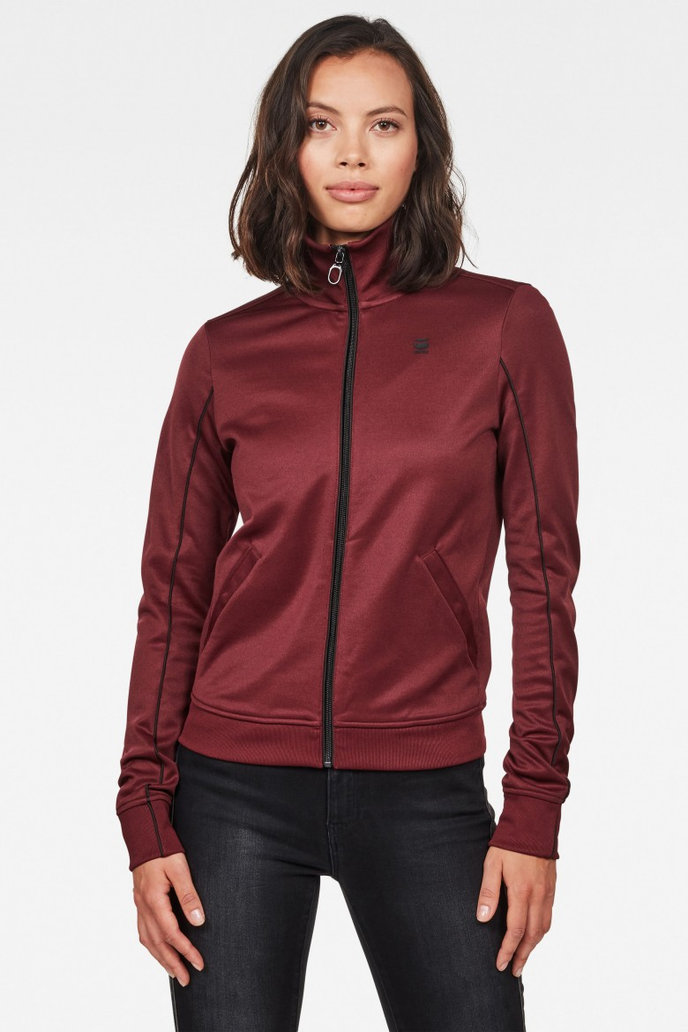 Lanc slim tracktop sw wmn l\s bordová