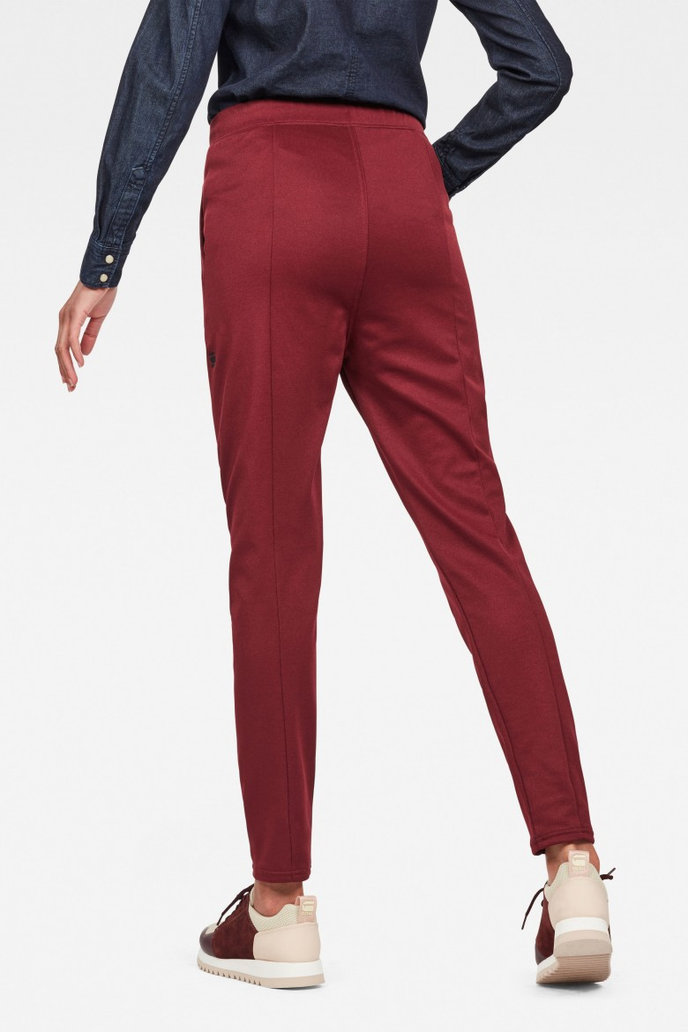 Lanc skinny track pant wmn bordové