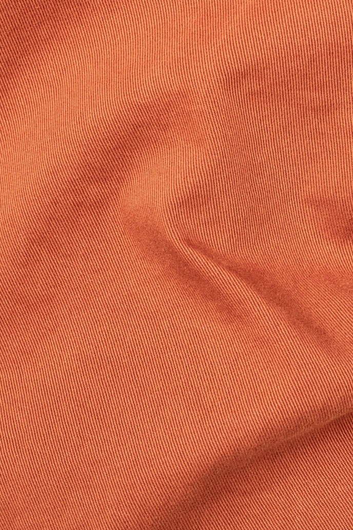 Stalt bttn down pkt straight shirt oranžová