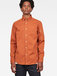 Stalt bttn down pkt straight shirt oranžová