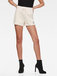 High waist sw short wmn biele