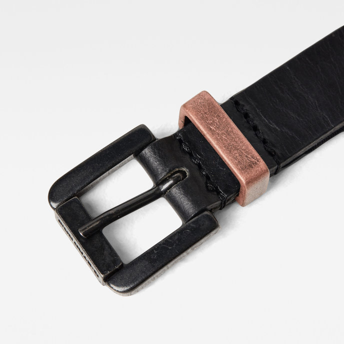 Khoma eyelet belt wmn čierny