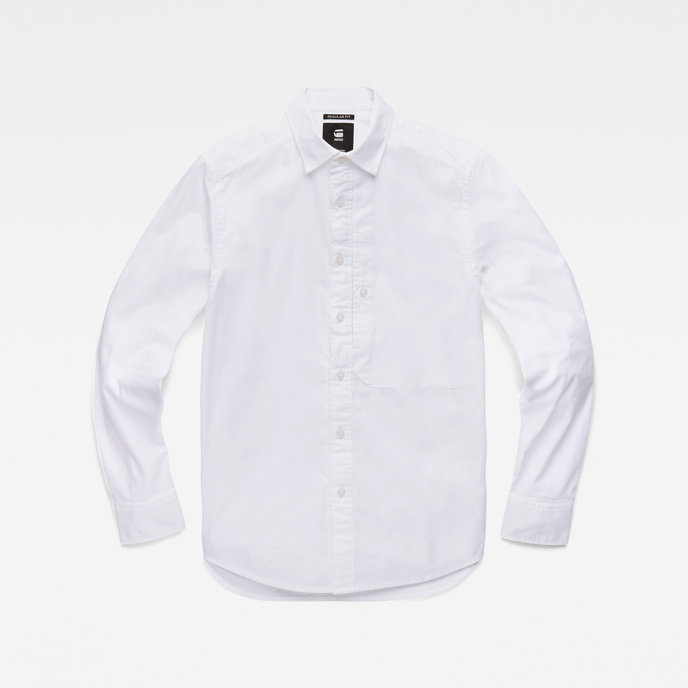 Oxford regular shirt biela