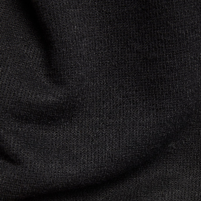 Graphic pocket tweater dress čierne