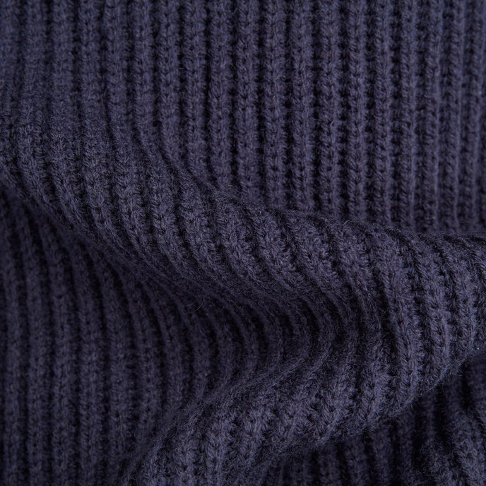 Noble knit modré