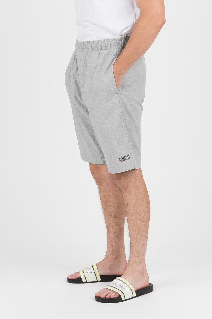 TOMMY HILFIGER TJM LIGHT BASKETBALL SHORT sivé