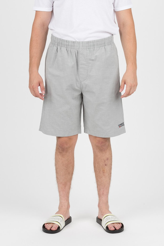 TOMMY HILFIGER TJM LIGHT BASKETBALL SHORT sivé