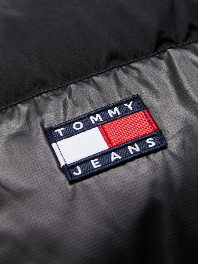 Tommy Jeans TJM TONAL COLORBLOCK PUFFER čierna