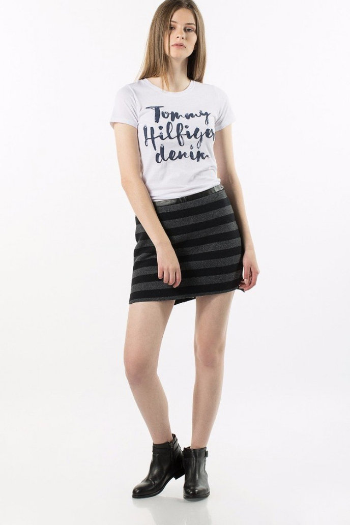 Tommy Hilfiger THDW SHORT SKIRT 9 modrá