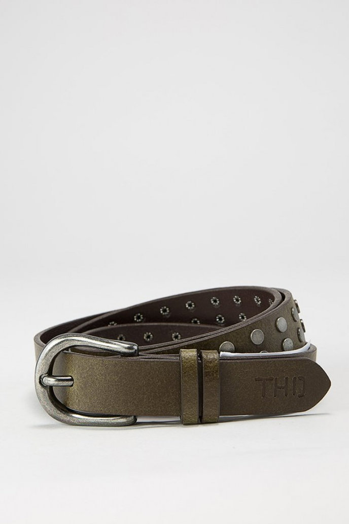 Hilfiger Denim THDW BELT 1 hnedý