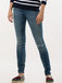 TOMMY HILFIGER HIGH RISE SKINNY SAN modré