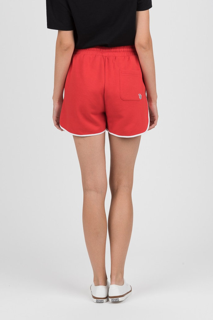 TJW TOMMY CLASSICS SWEATSHORT červené