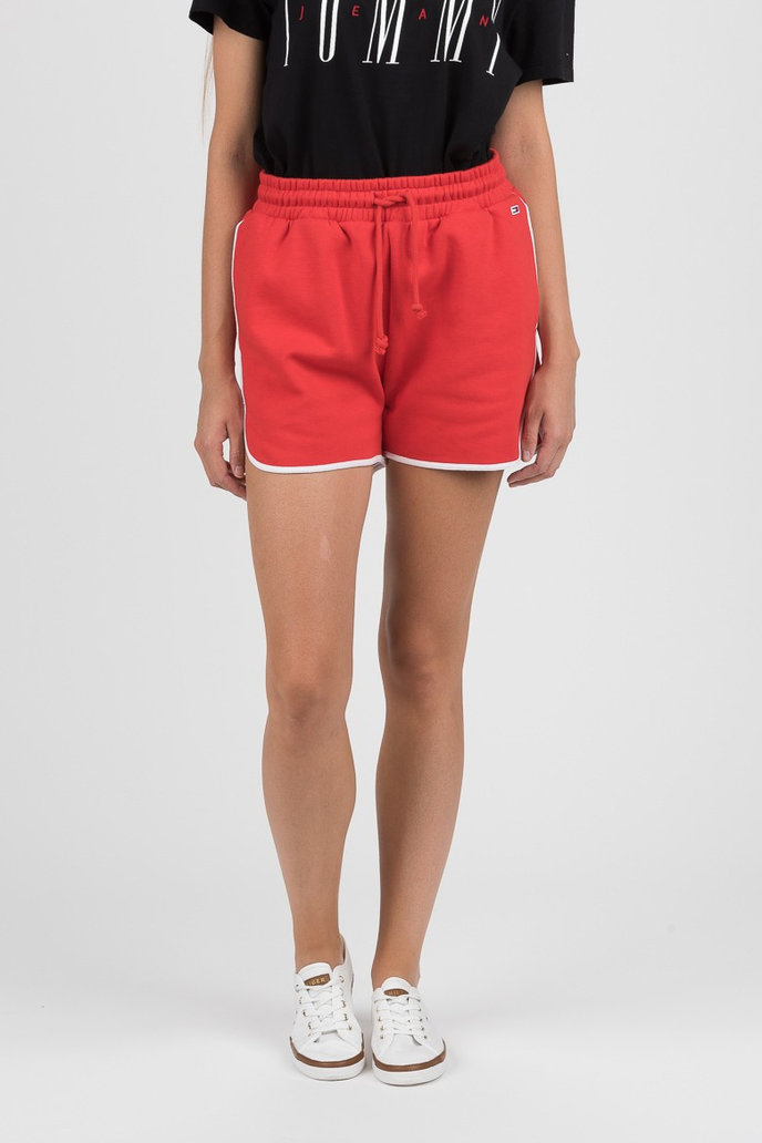 TJW TOMMY CLASSICS SWEATSHORT červené