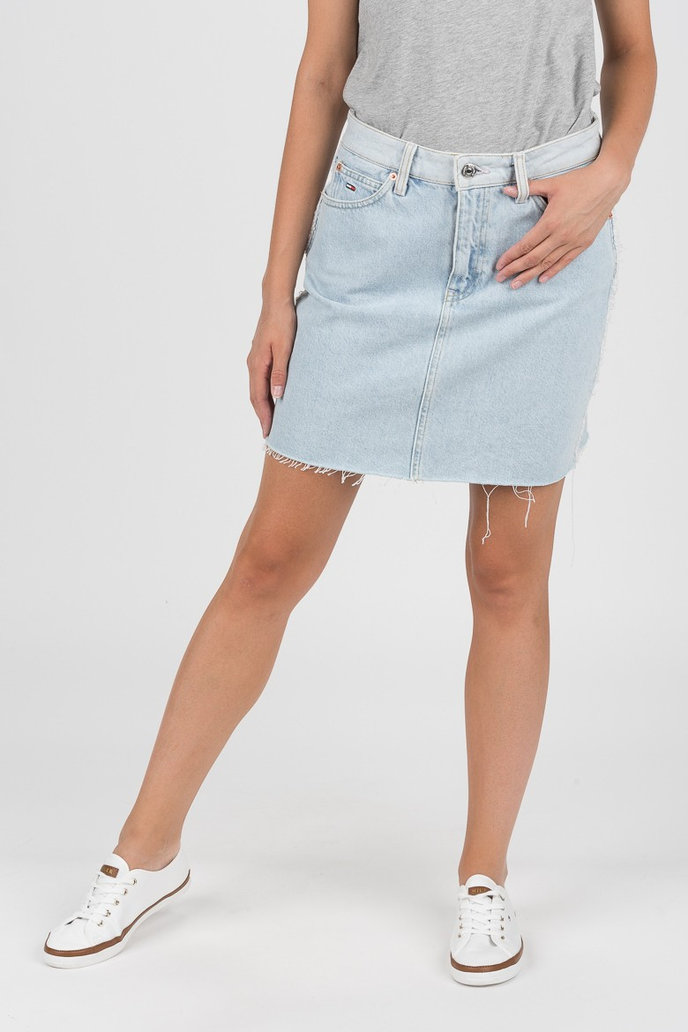 SHORT DENIM SKIRT BRGHTL svetlomodrá