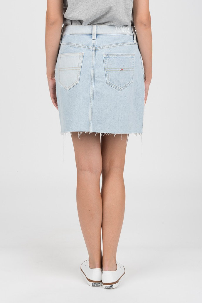 SHORT DENIM SKIRT BRGHTL svetlomodrá