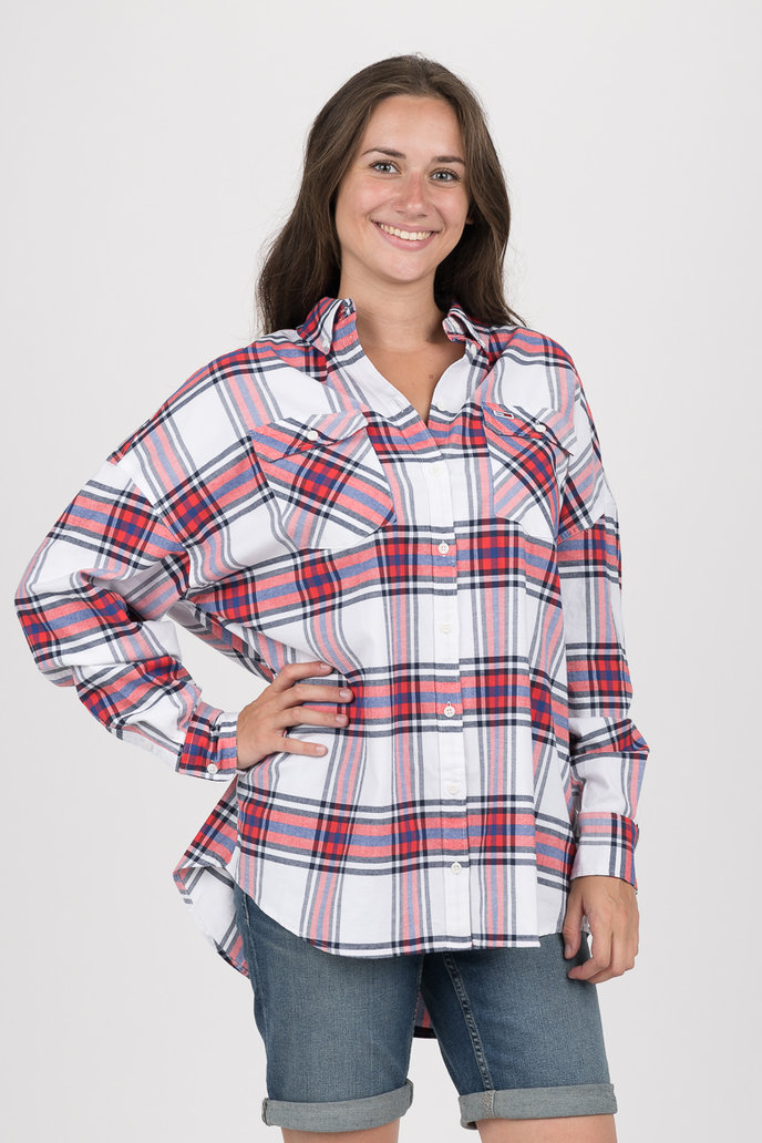 TJW MODERN CHECK SHIRT viacfarebná