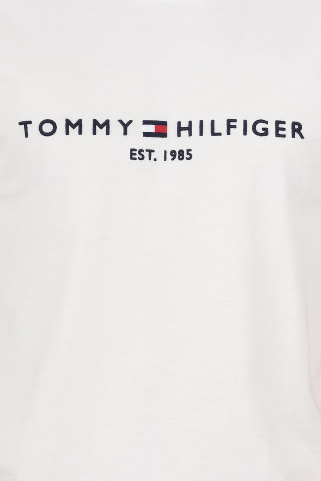 TOMMY HILFIGER TOMMY LOGO TEE biele