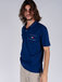 TOMMY FLAG HILFIGER REG POLO tmavo modré