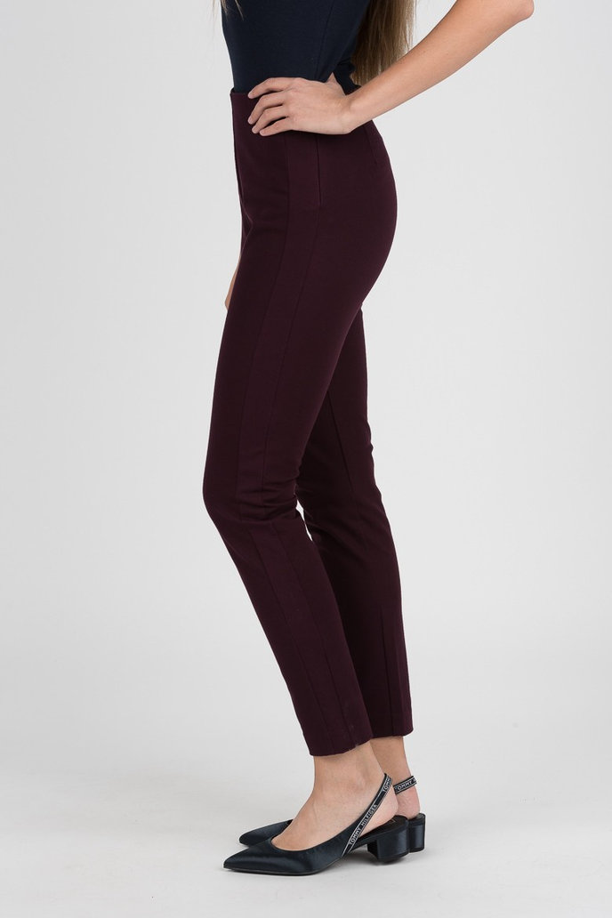 JAZLYN HW ANKLE LEGGING bordové