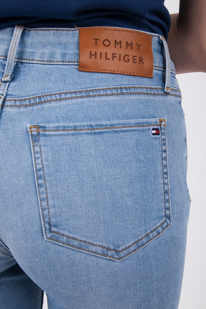 TOMMY HILFIGER HARLEM ULTRA SKINNY HW ABAN modré