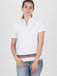 TOMMY HILFIGER CHRISTINE STR PQ POLO SS biele