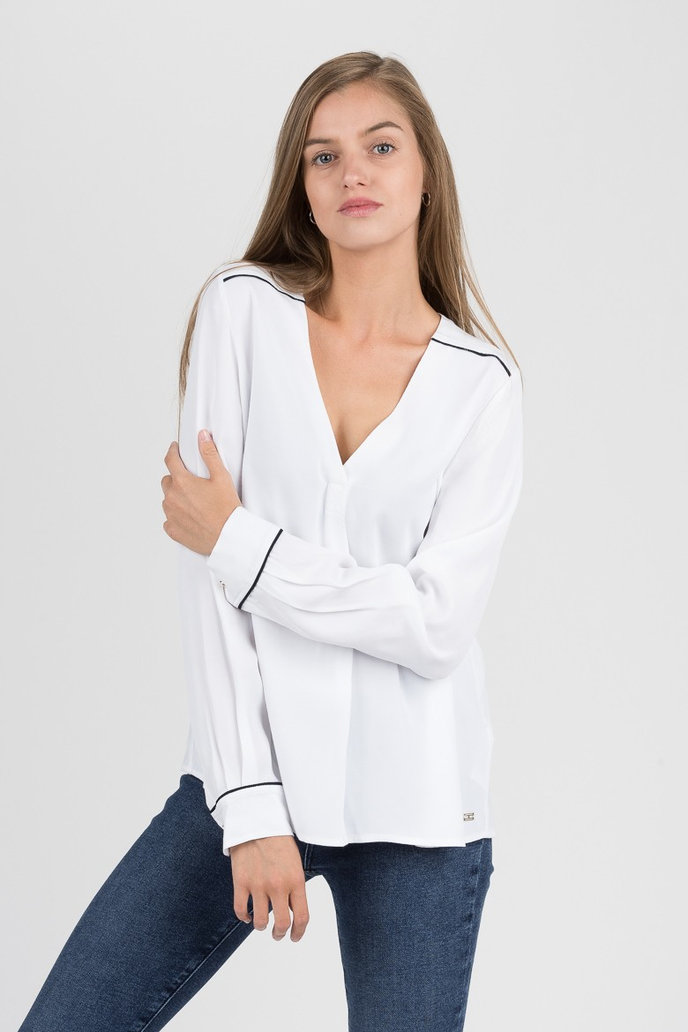 HERMOSA BLOUSE LS biela