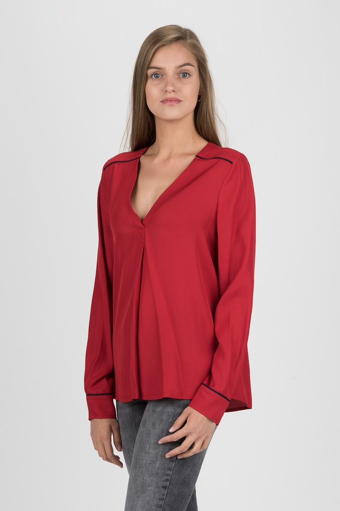 HERMOSA BLOUSE LS červená