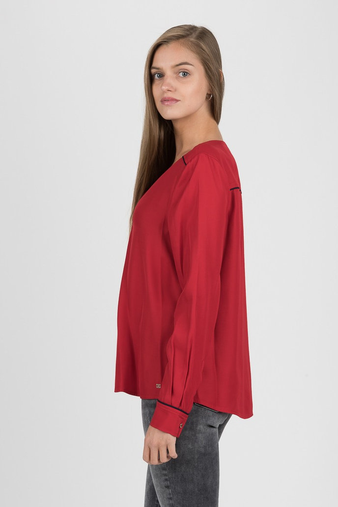 HERMOSA BLOUSE LS červená