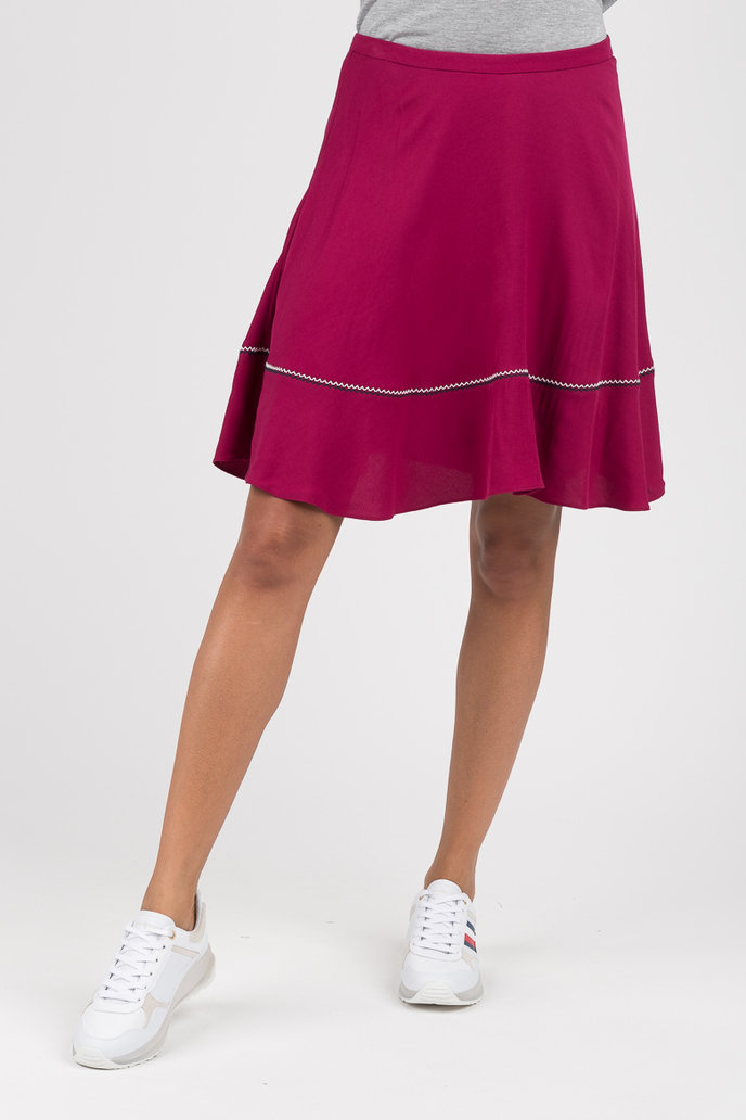 TOMMY HILFIGER FENYA SKIRT ružová