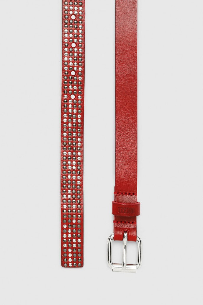 BMINISTUD  belt tmavočervený